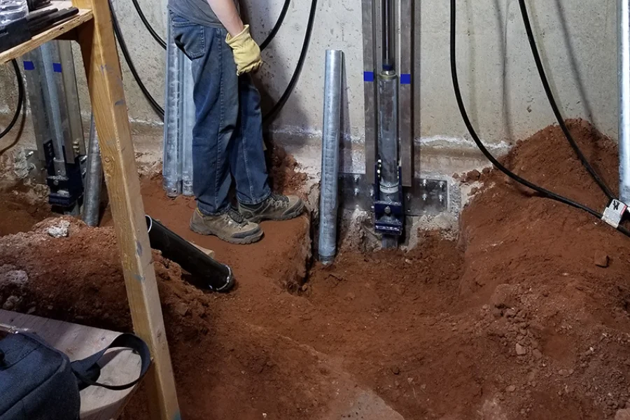 Injection Pier Installation ()